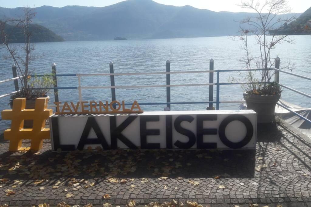Appartamento Sul Lago D'Iseo Тавернола Бергамаска Екстериор снимка